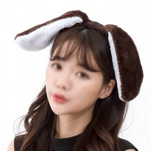 강아지머리띠(다크브라운)파티머리띠 동물머리띠, 상세페이지 참조, 상세페이지 참조
