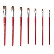 화홍 771F 수채화붓 수채 평붓 1호 - 20호, 12호