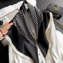 기계톱 밴드쏘 미니톱 럭셔리 브랜드 디자이너 헤어 프린트 헤드 실크 스카프 90x90cm 대형 손수건 히잡, 53 56_01 90X90cm