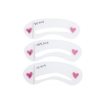 눈썹 틀 그리기 아이 소품 모양 가이드 대칭 화장, 가이드SH004361