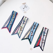 홀스 스카프 쁘띠 가방 타이 헤어 4컬러