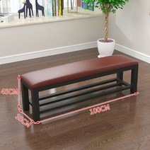 모던 벤치 의자 평상 긴 현관 인테리어 거실 원목 나무 쇼파 우드 체어 소파, 100 길이*35 폭*B타입