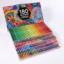 색연필화 연필화 4872120210colors 수채화 그리기 세트 연필 아티스트 그림 스케치 나무 연필 학교 미술 용품 ​​05866, 180 수채화