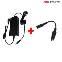 HIKVISION CCTV DVR 전용 4핀 DC 12V 2A 5A 어댑터 4CH 8CH 16CH 전원 케이블 일체형 4핀 전원 어댑터 변환 잭 + DC 12V 어댑터, 하이크비전 녹화기 16채널 전원 어댑터