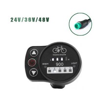 전기자전거부품 KT Ebike LCD led 디스플레이 Kuteng 24V 36V 48V Lcd3 lcd8h 880 전기 자전거 키트용, [19] LED900 WP