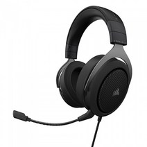 CORSAIR CORSAIR HS60 HAPTIC 스테레오 게이밍헤드셋 카본블랙, 1
