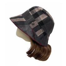 엄마짱 MHS_8665_수직망체크 파이핑벙거지