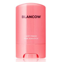 블랑카우 소프트 피니쉬 핑크 선스틱 SPF50+ PA++++, 21g, 1개