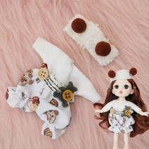 15cm인형옷 16 17 cm bjd 112 드레스 모자 유니폼, 옷만
