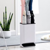 월드마켓 현관 6구 우산꽂이 물받이형 화이트톤, 1개