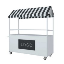 판촉 테이블부스 매대 행사 푸드트럭 플리마켓 가판대, 핑크 180x60x200