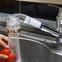 바스아울렛 싱크대수전 녹물 불순물 제거 필터헤드 핸드형(16시이전 주문 당일출고), 1개