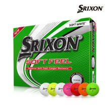 던롭 스릭슨 NEW SOFT FEEL 소프트필 골프공 7종, SOFT FEEL LADY 화이트, 1개, 1개