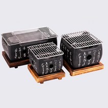 사케안주 꼬치구이 불판세트 홈쿡 일식화로 가정용미니화로 가정용화로대, 일본화로 소형 단품