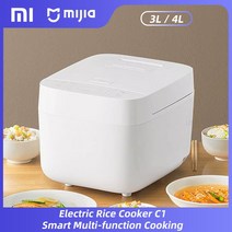 XIAOMI-MIJIA 다기능 스마트 24 시간 예약 케이크 전기밥솥 C1 밥솥 3L 4L 가정 주방 가전, 01 3L_01 220-240V_02 EU