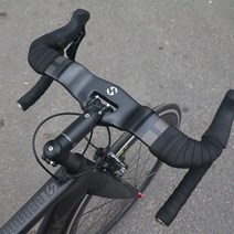 카본핸들바 픽시 각도조절 라이저바 자전거부품 경륜 자전거, 리프팅무광 400mm