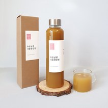 미미주 국산 너를 생강청 600g 착즙원액 생강차 유기농원당, 1통