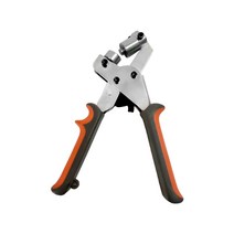하도매 수동 펀칭 기계 아일렛펀치 현수막 6mm 10mm, 내경 6mm 펜치+골드 단추 500개