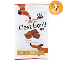 바삭바삭한 애견쿠키 연어맛 건빵 비스켓 간식 과자