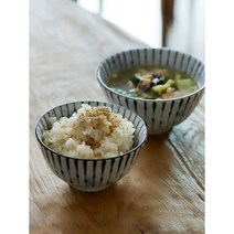 오반자이 오란비 공기와 대접 세트 일본 공기대접 그릇 식기 고급스러운그릇 깔끔한디자인 한식그릇 도자기그릇 그릇세트