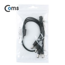 Coms DC 전원 분배기 1:4 분배 5.5x2.1 BU142