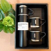 [국내 당일출고]캠핑용 텀블러 컵세트 500ml, 블랙