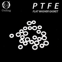지붕마감재 처마빗물받이 지붕공사 폴리 테트라 플루오로에틸렌 PTFE 가스켓 O-링 플랫 씰링 링 샤워 튜브, 17 M10x20x2mm_01 5 pcs