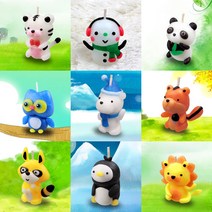 이야코 양초 깜찍나라 양초만들기 만들기재료 캐릭터, 깜찍 산타클로스