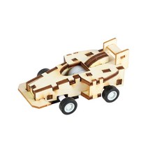 퍼즐피플 3D 영공방 배/비행기/자동차 입체퍼즐모형, 3D목재 달려라 F1, 1Ea