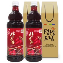 산수유 엑기스 농축액 원액 900mL 2병 선물포장, 2개