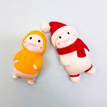 몰드몰 수제몰드 - 산타 후드 지방이 ( 2D ) (선택), 산타지방이