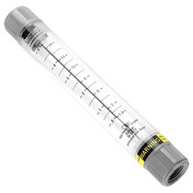 수도계량기 튜브 미터 LZM-15G 가스 액체 물 수도계 파이프 라인 0.5-5 GPM / 1.8-18 LPM, 한개옵션0