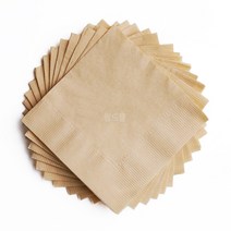 냅킨공장 칵테일냅킨 업소용냅킨 갈색지 8000매입 1개, 갈색 8000매, 8000