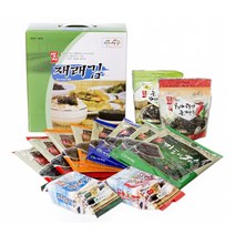 모든 김맛을 볼수있는 전장김 꾸러미 김종합세트, 1박스