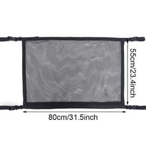 캠핑 자동차 루프 바스켓 박스 차량 캐리어 백 자동차 천장 화물 그물 포켓 정리 보관 가방 지붕 텐트 캠핑, 4D