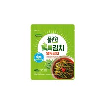 풀무원 톡톡 열무김치 (400g) [우리집영양식] [깔끔한맛], 8개