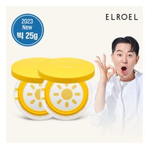 엘로엘 파데프리 플러스 빅 선쿠션 SPF50+ PA++++, 25g, 2개