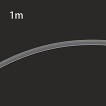 1M 튜브 3D 프린터 액세서리 PTFE 튜브 파이프 원격 노즐 공급 튜브 2mmx4mm 고온 저항, 투명한
