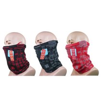 국산 하후캐나다 H밴드 숨쉬기 편한 김서림방지 방한마스크, 블랙레드