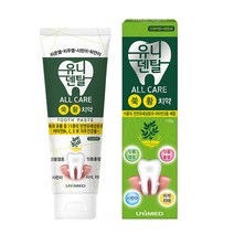 유니덴탈 올케어 쑥 유황 치약 (100g) 시린이예방, 유니덴탈 올케어 치약 (6P)