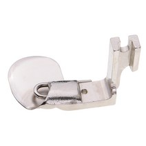 #490360 재봉틀 와이어 헤머 발 더블 폴드 유니버설 사이즈 1/8 1/16, 스틸, 실버