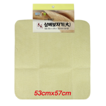 국산 삼베보자기 (중/대) 멸치 다시마 등 음식물 우려낼때 고구마 감자 만두 찐빵 등 찔때 간장이나 메주 등 담아 띄울때 음식물을 덮을때, 1개