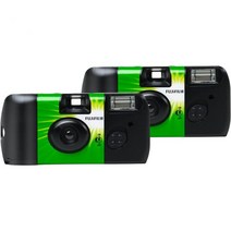 후지필름 퀵스냅 플래시 400 일회용 카메라 - 2팩, 2 Pack (QuickSnap), 2개
