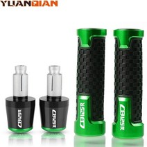 오토바이핸들용품 크로스바 핸들바오토바이 핸들 바 그립 끝 레이싱 액세서리 혼다 CB125R R 2011-2020 20, 05 green