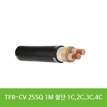 TFR-CV 25SQ 1M 단위절단 1C 2C 3C 4C 대세전기, CV 25SQ 4C 1m