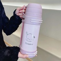 304 스테인레스 스틸 단열 컵 대용량 첫번째000ML 주전자 첫번째L 보온병 병 항온 아기 분유 외출, [01] 6세대 트래블팟 - 화이트 파차견 스티커 컵