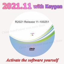 커넥터 202023 업데이트 CD에서 202111 Keygen으로 2018R0 2017R3 Multdiag Vd Ds150e Cdp용 TNESF DELPHIS ORPDC Obd2, 2021 NEW KEYGEN CD