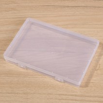 휴대용 다용도 멀티 보관함 마스크 문구 케이스, 6개, 투명