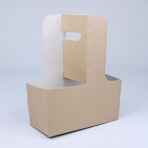 무지 컵캐리어 1박스(200개) / 종이캐리어