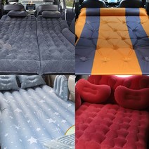 [mansubmall] 쏘렌토 스포티지 카니발 모하비 에어 매트리스 침대 목베개 물놀이 놀이방 트렁크 낚시 차박 캠핑 용품, 1개, 다크그린